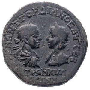 TRACJA-Anchialos, Gordian III i Trankilina 238-244, AE-...