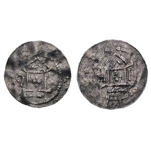 denary; arcybiskup Aribo 1021-31, Dbg 877 19 mm, 1.30 g...