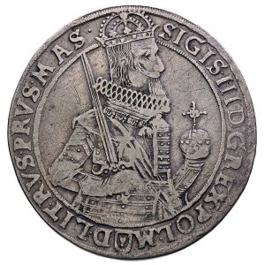 talar 1631, Bydgoszcz, herb Półkozic pod popiersiem kró...