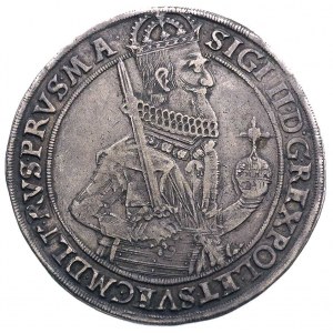 talar 1631, Toruń, na awersie koniec napisu RVS PRVS MA...