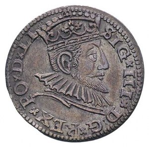 trojak 1591, Ryga, Kruggel 4, patyna