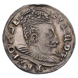 trojak 1596, Wilno, połna data po bokach III, Ivanauska...