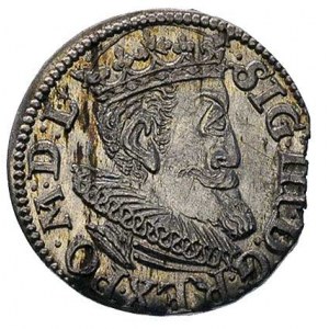 trojak 1619, Ryga, odmiana z dużą głową króla, Kruggel ...
