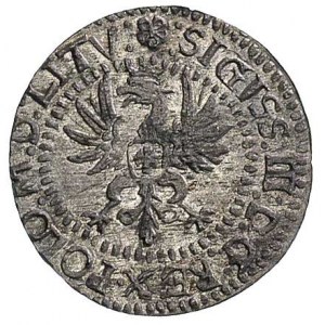 grosz 1615, Wilno, omyłkowy napis SIGISS, Ivanauskas -,...