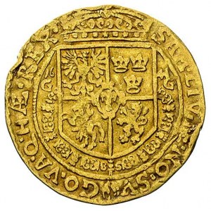 dukat 1641, Bydgoszcz, Aw: Popiersie króla, VLAD 4 D G ...
