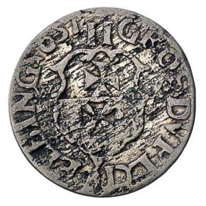 dwugrosz 1651, Elbląg, wada mennicza krążka, rzadki