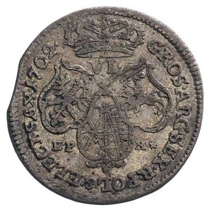 2/3 talara (gulden) 1704, Drezno, Dav. 819