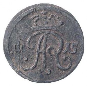 2/3 talara (gulden) 1733, Drezno, Dav. 829, ładna stara...