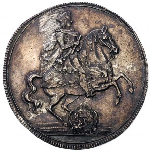 szeląg 1715, Gdańsk, T. 6, drobna wada mennicza, moneta...