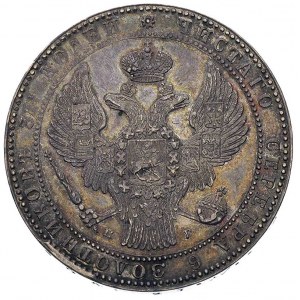 1 1/2 rubla = 10 złotych 1835, Petersburg, Plage 323, B...