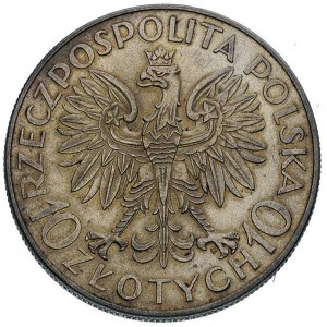 10 złotych 1933, Warszawa, Jan III Sobieski, Parchimowi...