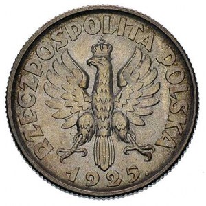 1 złoty 1925, Londyn, Parchimowicz 107 b, patyna