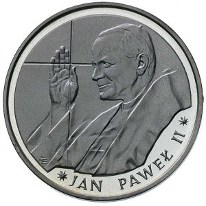 10.000 złotych 1988, Jan Paweł II, srebro 30.96 g, Parc...