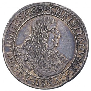 talar 1671, Brzeg, odmiana tylko z literami CBS pod Orł...