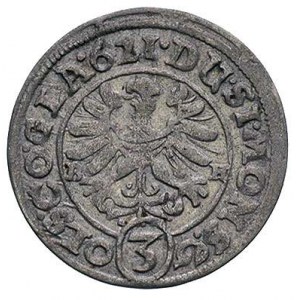 3 krajcary 1621, Oleśnica, odmiana z literami B-H, F.u....