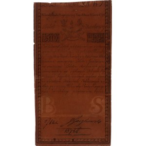 50 złotych 8.06.1794, seria B, Miłczak A4