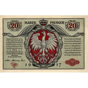 20 marek polskich 9.12.1916, \Generał, Miłczak 14,II+,...