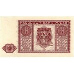 zestaw 4 banknotów 1, 2, 5 i 10 złotych, 15.05.1946, Mi...