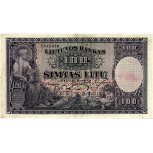 100 litu 31.03.1928, Pick 25