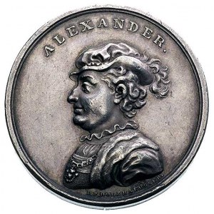 Aleksander Jagiellończyk- medal ze świty królewskiej au...