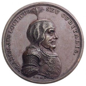 Władysław Łokietek - medal ze świty królewskiej J.F. Ho...
