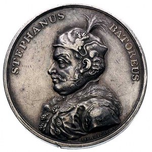 Stefan Batory- medal ze świty królewskiej autorstwa J. ...