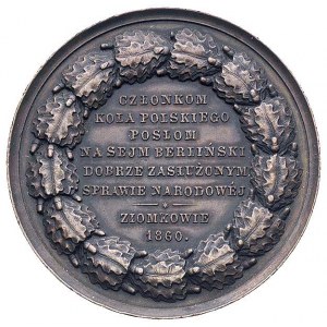Tadeusz Reytan- medal autorstwa Belowa 1860 r, ofiarowa...
