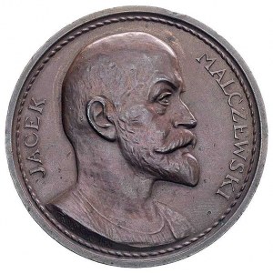 Jacek Malczewski- medal autorstwa J, Raszki 1924 r., Aw...