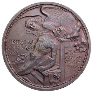 Jacek Malczewski- medal autorstwa J, Raszki 1924 r., Aw...