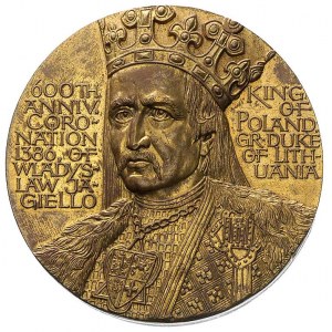 600-lecie koronacji Władysława Jagiełły- medal Polsko-A...