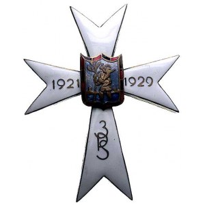 oficerska odznaka pamiątkowa 3 pułku saperów, mosiądz e...