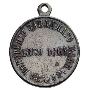 medal \Za podbicie Zachodniego Kaukazu\ 1864 r