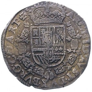 patagon 1629, Artois, Aw: Krzyż burgundzki i data, Rw: ...