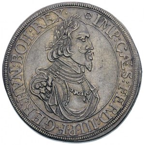 Ferdynand III 1637-1657, talar 1643, Aw: Popiersie w pr...