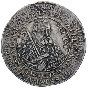 Jan Jerzy 1615-1656, talar pośmiertny, 1656, Aw: Popier...