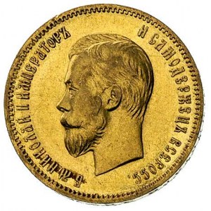 10 rubli 1910, Petersburg, Bitkin 15, Fr. 179, złoto 8....