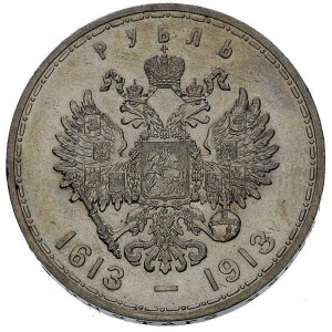 rubel 1913, 300-lecie dynastii Romanowych, Bitkin 336, ...