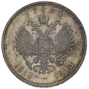 rubel 1913, 300-lecie dynastii Romanowych, Bitkin 335, ...