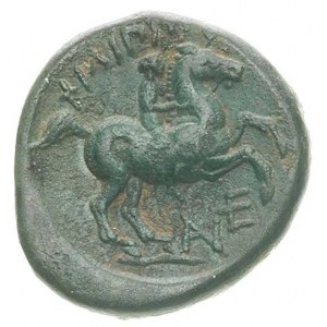 MACEDONIA, Filip II 359-336 pne, AE-16, Aw: Głowa Apoll...