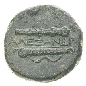 MACEDONIA, Aleksander 336-323 pne, AE-18, Aw: Głowa Her...