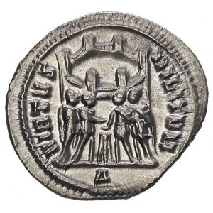 Dioklecjan 284-305, argenteus, Aw: Popiersie w wieńcu w...