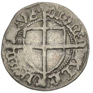 Jan von Tiefen 1489-1497, grosz, Królewiec, Aw: Tarcza ...
