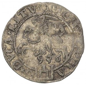 grosz 1536, Wilno, odmiana z literą A pod Pogonią, Ivan...