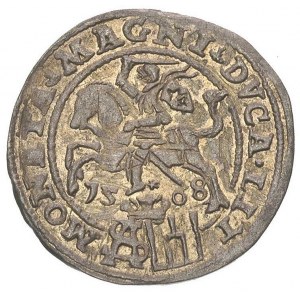 grosz na stopę polską 1568, Tykocin, na rewersie w napi...