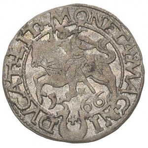 półgrosz 1566, Tykocin, Ivanauskas 551:80, T. 12, rzadk...