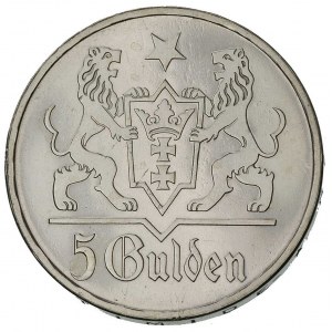 5 guldenów 1923, Utrecht, Kościół Marii Panny, Parchimo...