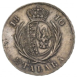 1/3 talara (dwuzłotówka) 1810, Warszawa, Plage 108, pat...