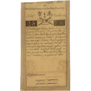 25 złotych 8.06.1794, seria B, Miłczak A3
