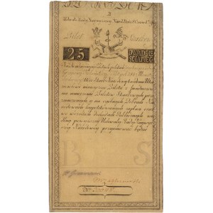 25 złotych 8.06.1794, seria B, Miłczak A3