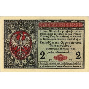 2 marki polskie 9.12.1916, \Generał, seria B